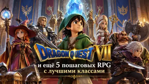 Dragon Quest VII и ещё 5 пошаговых RPG с лучшими классами