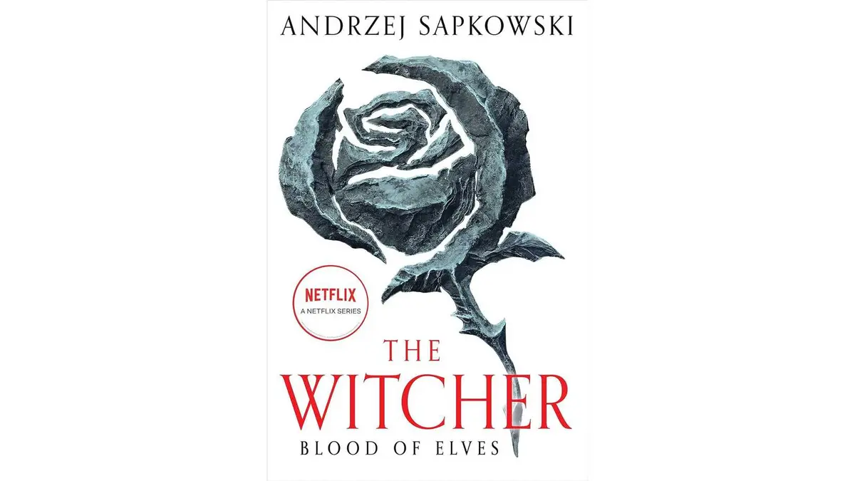 The cover art of The Witcher: Blood of Elves