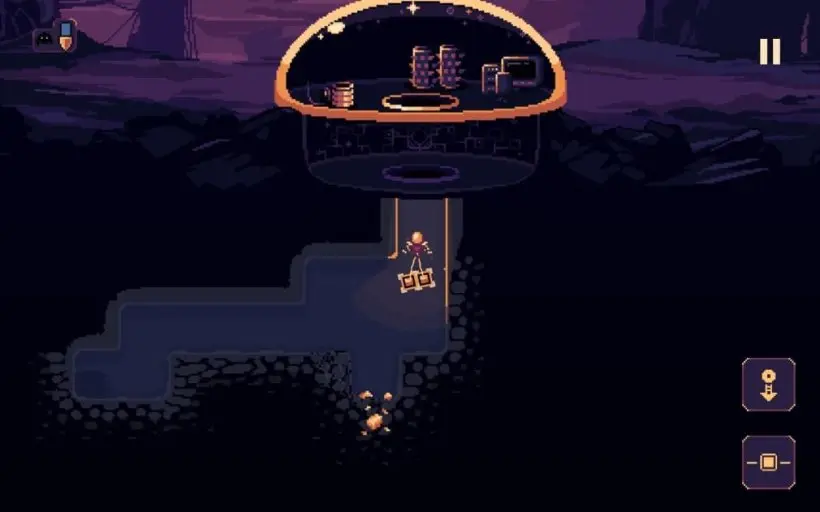 dome keeper engineer digging for resources