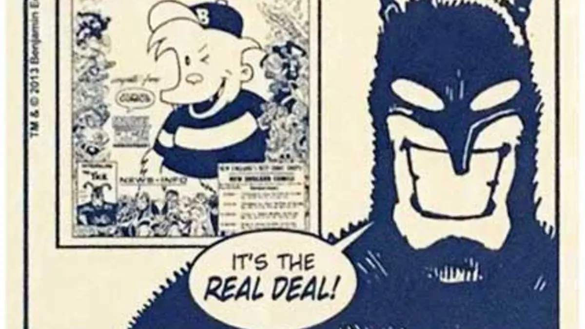 The Tick New England Comics Newsletter 14 real deal header