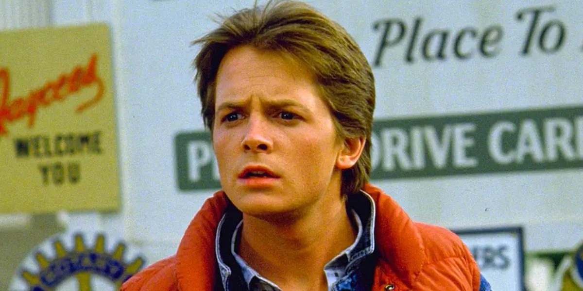 Michael J. Fox as Marty McFly in Back to the Future 1985