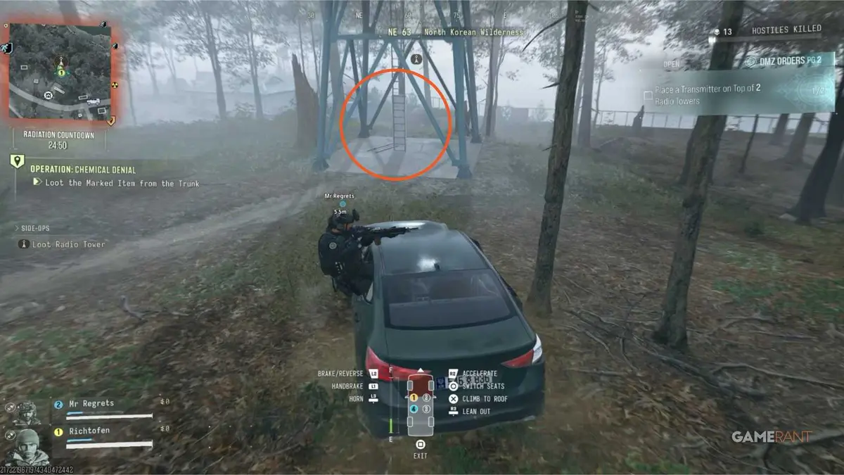 How to Place Transmitters on Top of Radio Towers in MW4 DMZ