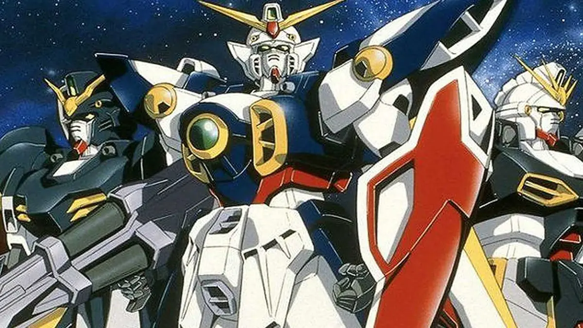 The Gundams of Mobile Suit Gundam Wing.