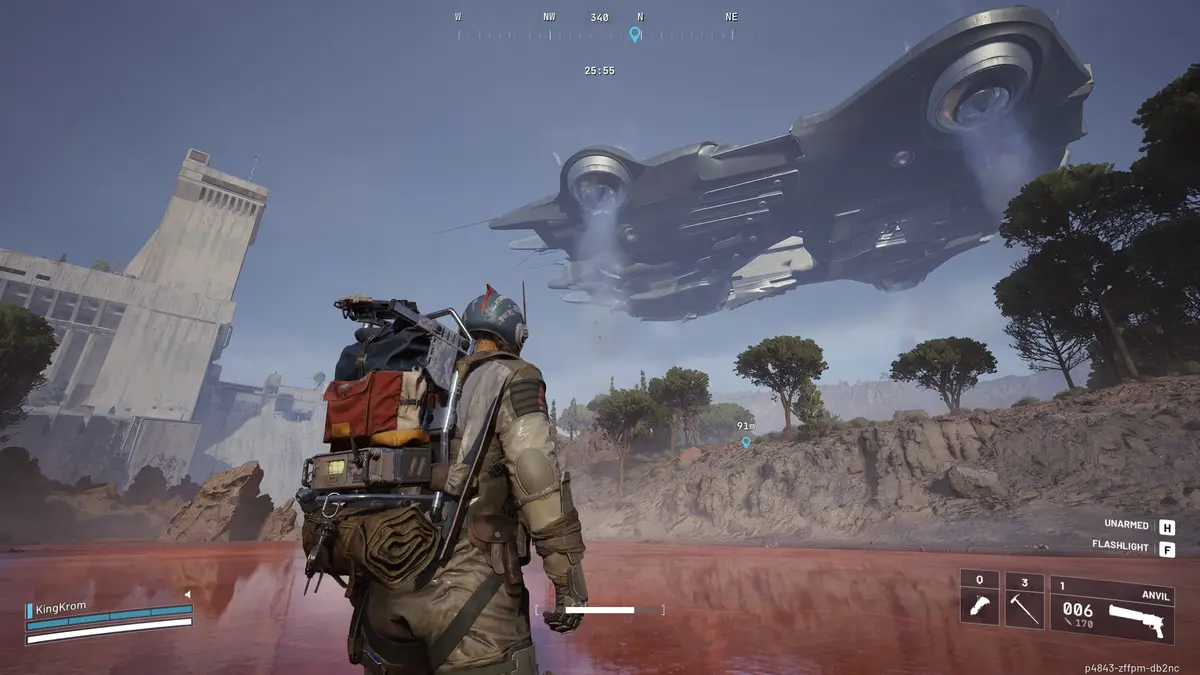 Arc Raiders Frigate on Dam Battlegrounds