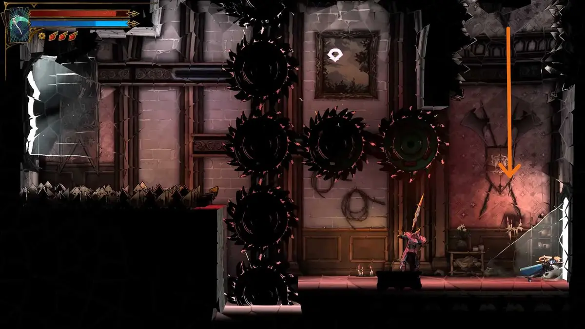 how to navigate hall of mirrors guide 11 in Castlevania Belmont's Curse