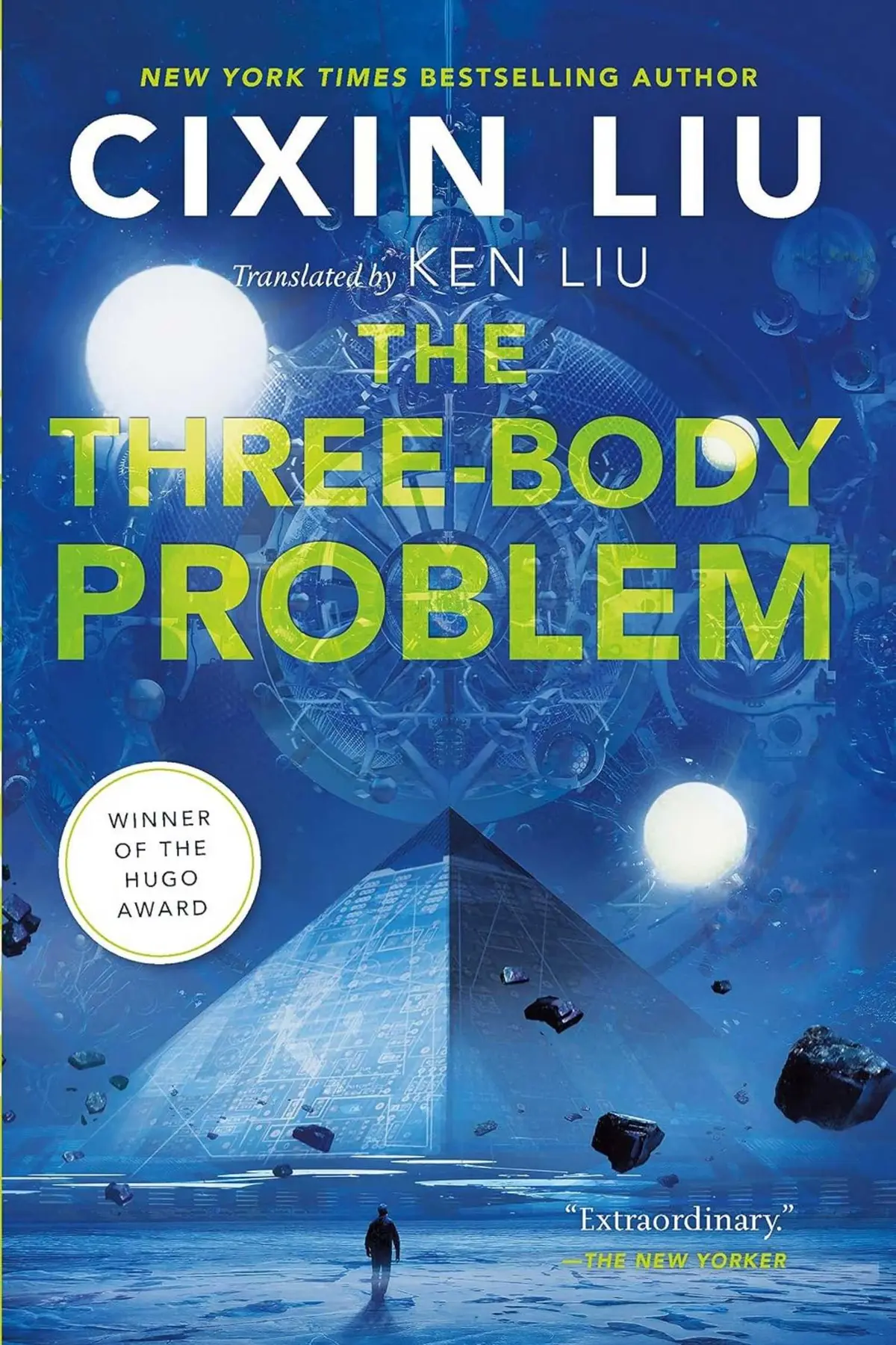 The cover of The Three Body Problem by Cixin Liu