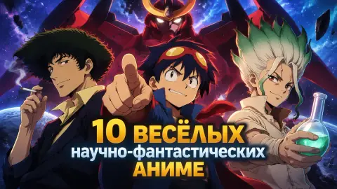 10 весёлых научно-фантастических аниме по версии CBR