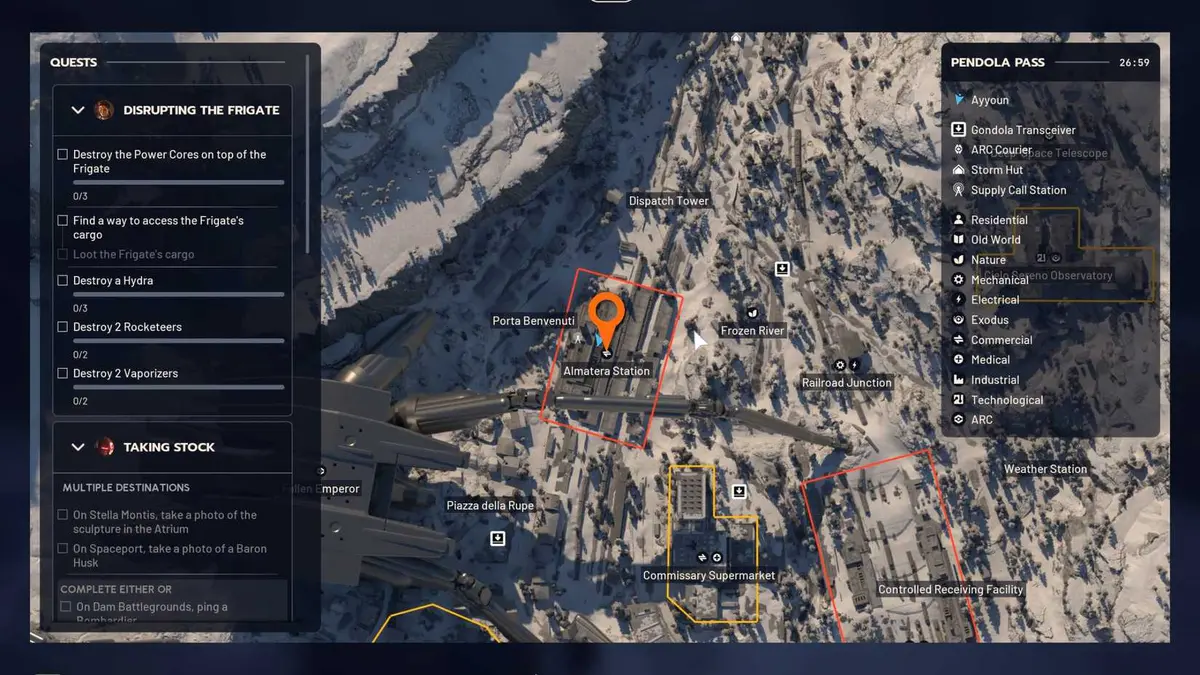ARC Raiders Almatera Station Location