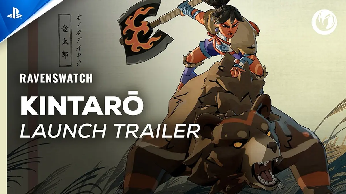 Кадр из ролика: Ravenswatch - Kintarō Launch Trailer | PS5 & PS4 Games