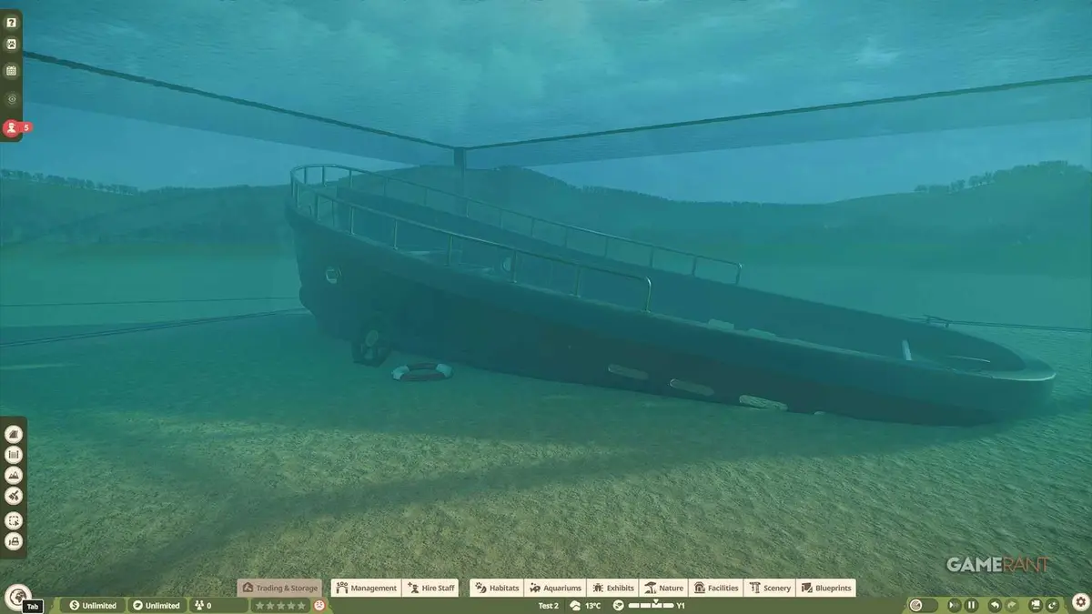 Planet Zoo 2 - Aquarium with Boat