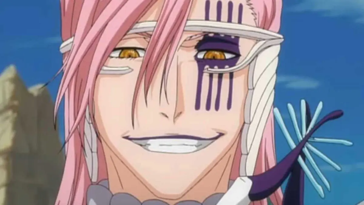 Szayelaporro Granz smiling in Bleach anime