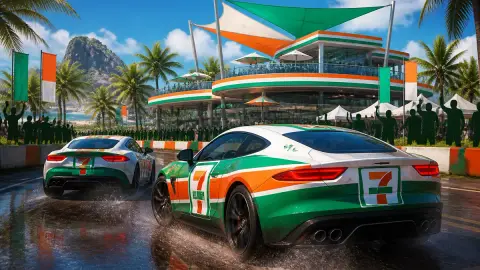 В Forza Horizon 5 вышел кроссовер с сетью 7-Eleven