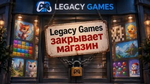 Legacy Games закрывает магазин: покупки нельзя будет скачать