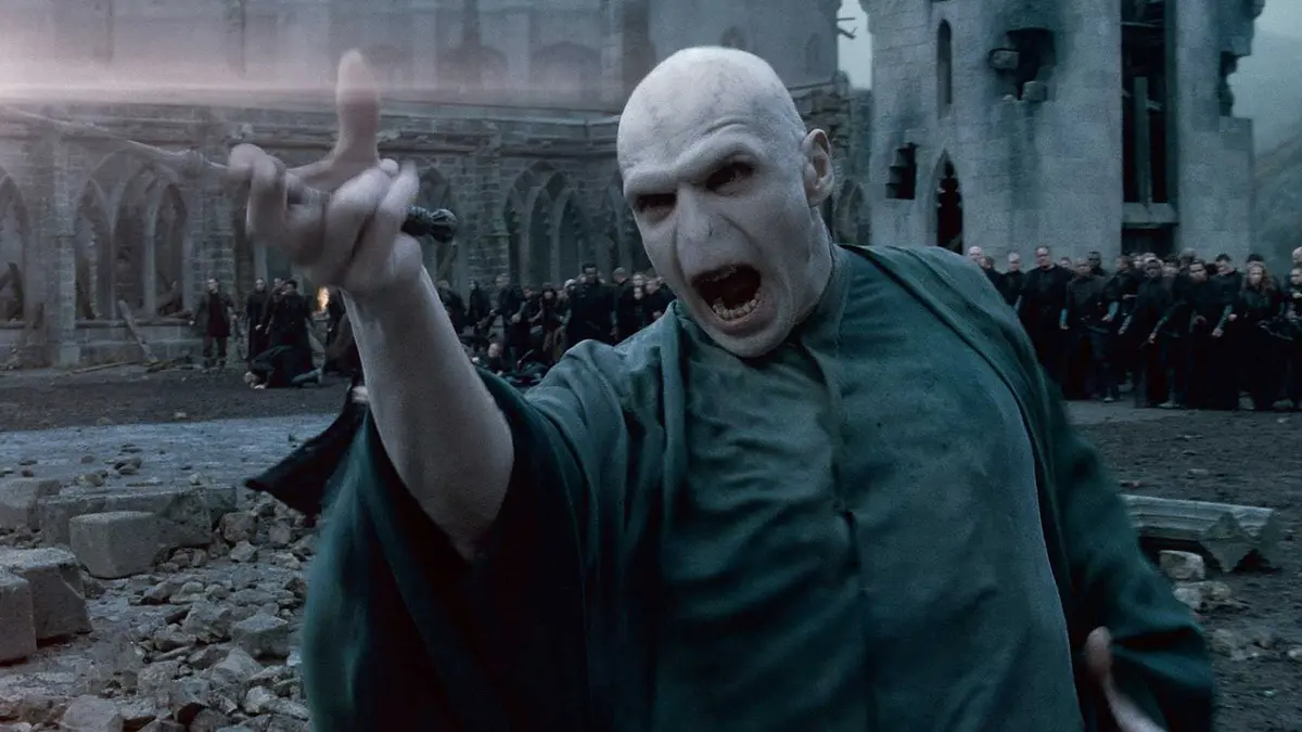 Ralph Fiennes as Voldemort from Harry Potter and the Deathly Hallows Part 2