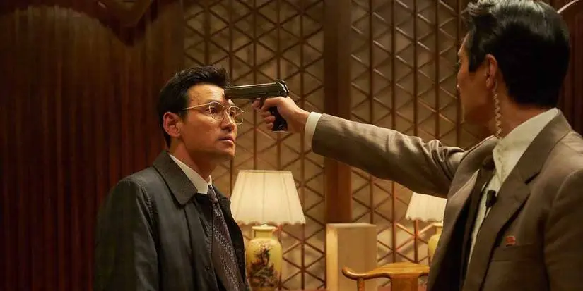 the spy gone north hwang jung-min gun to head south korean movie