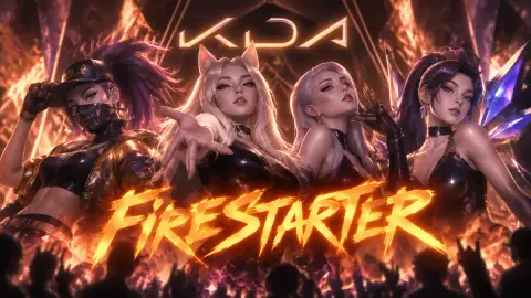K/DA вернулась с клипом Firestarter спустя шесть лет