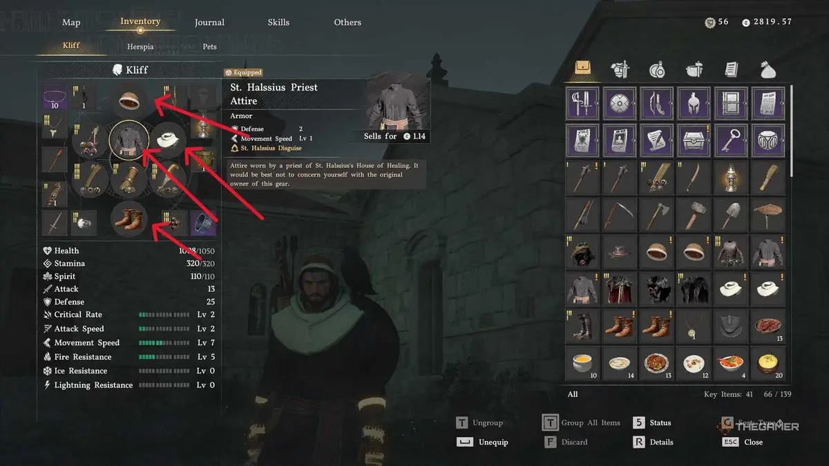 A player completing the Plenty Of Bounty quest in Crimson Desert.