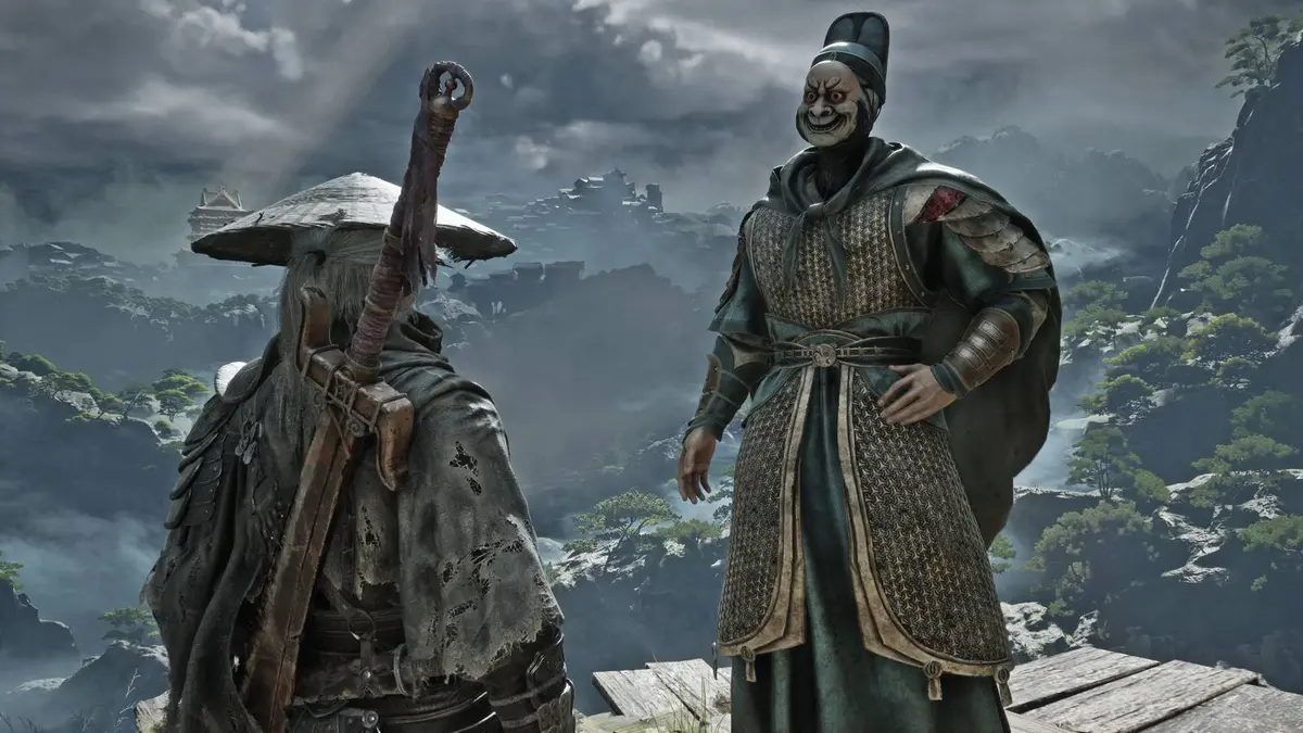 The Friendly Shadow Warden who needs a Primal Stone in Phantom Blade Zero.