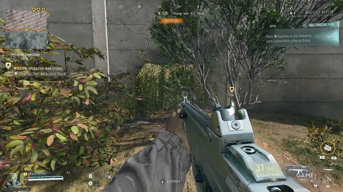 How to Get the Air Base Access Card in DMZ