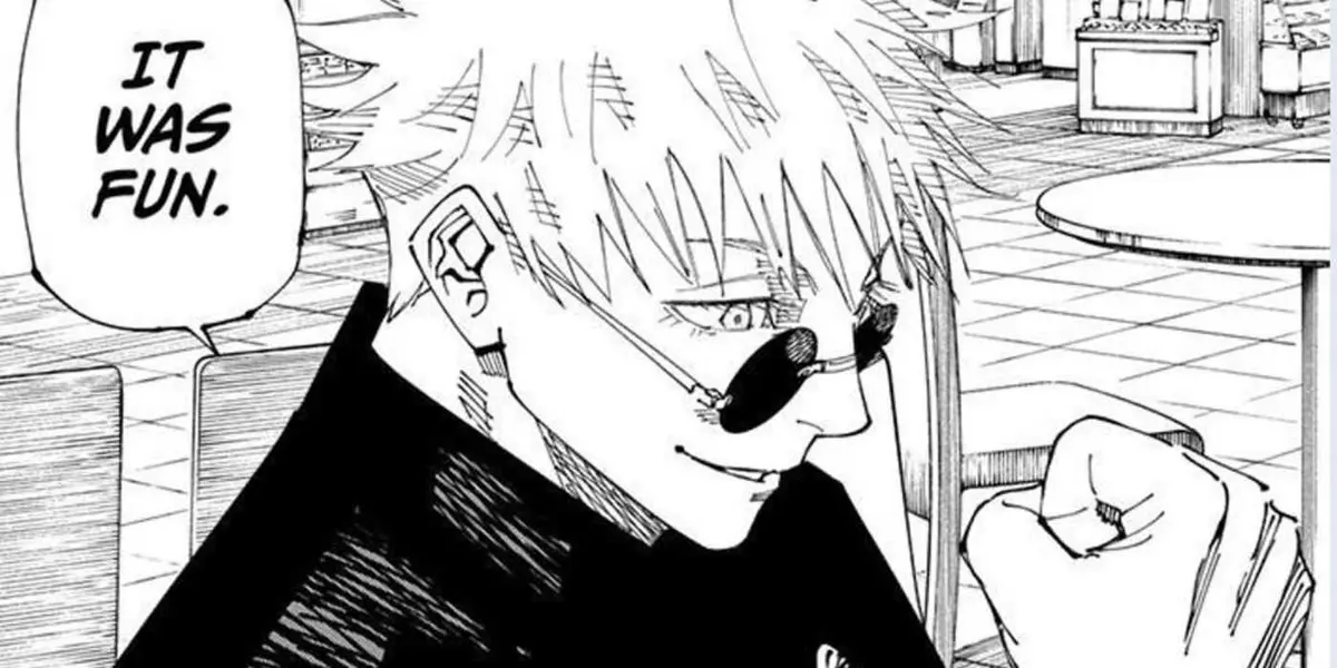 Gojo accepts his death in the Jujutsu Kaisen manga.