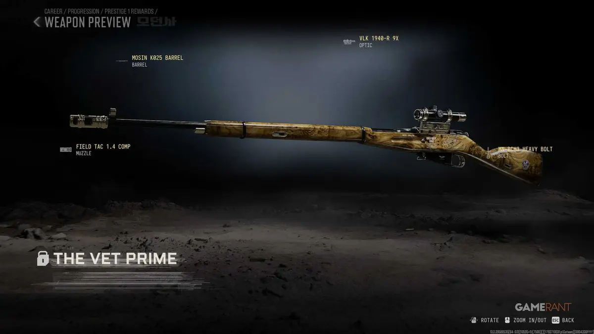 All ClassicRegular Prestige Rewards