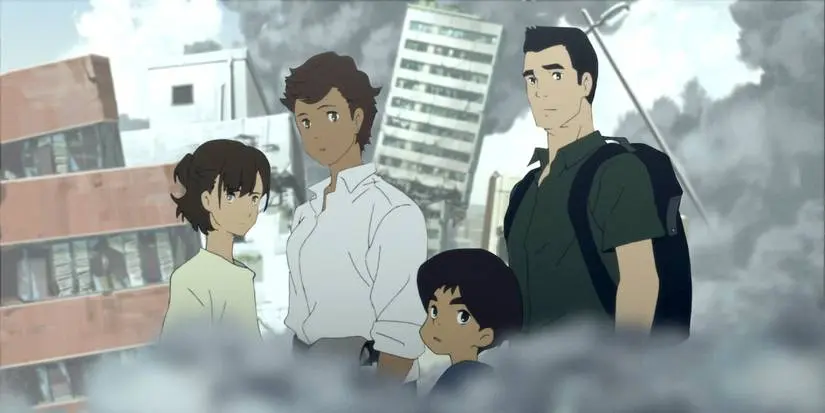 The main cast of Japan Sinks: 2020.