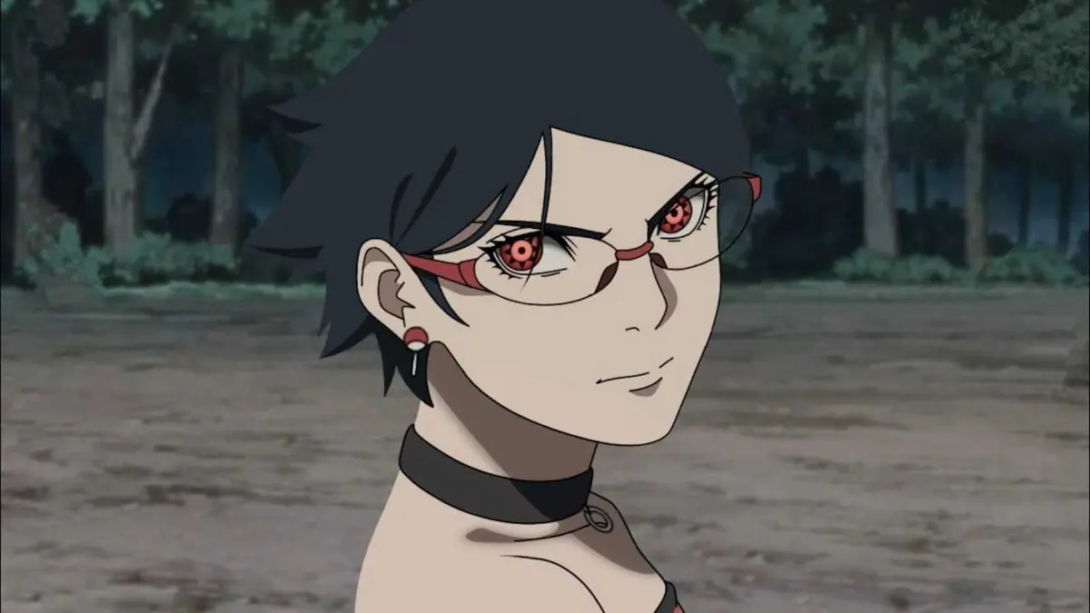 Sarada Uchiha in Naruto anime
