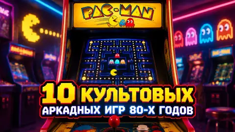 10 культовых аркадных игр 80-х годов
