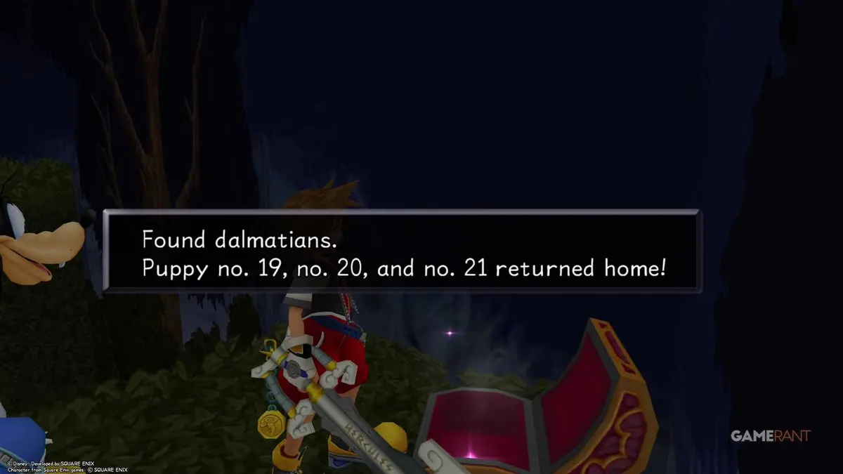 Wonderland Dalmatians 19-21 in Kingdom Hearts Final Mix