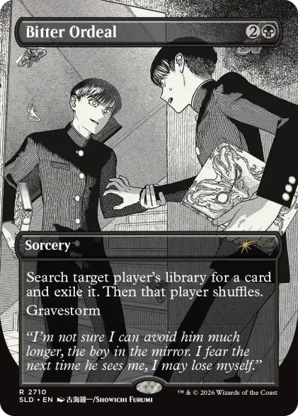 Bitter Ordeal MTG card.