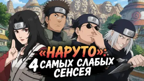 «Наруто»: 4 самых слабых в бою сенсея по версии CBR
