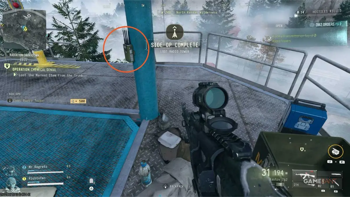 How to Place Transmitters on Top of Radio Towers in MW4 DMZ (2)