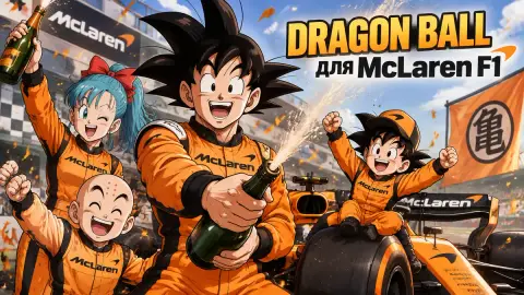Архив Ториямы показал черновик Dragon Ball для McLaren F1