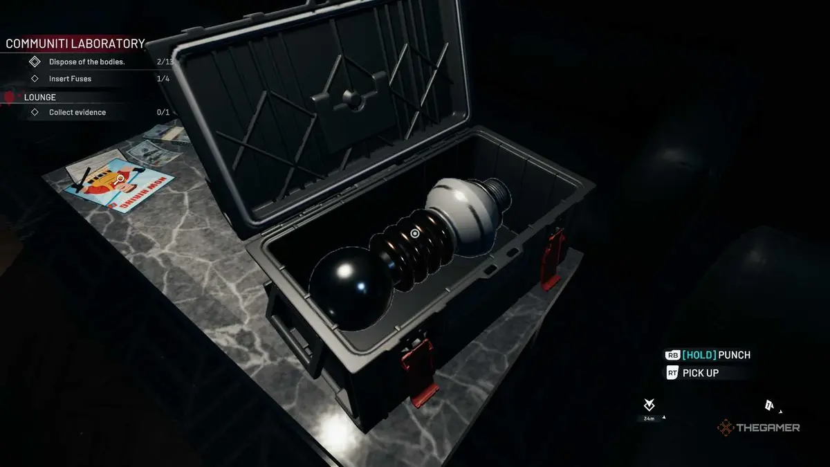 Crime Scene Cleaner coil in a case.