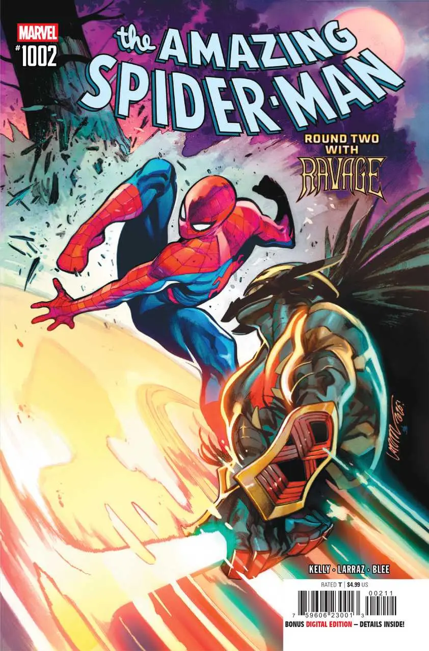 The cover of Amazing Spider-Man #1002
