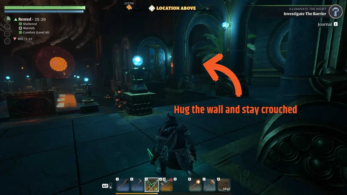 Enshrouded Embervale Museum loot coffin location 2