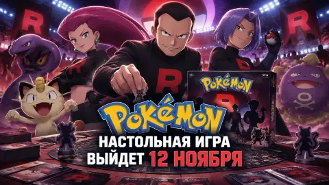 Настольная игра Pokémon про Team Rocket выйдет 12 ноября