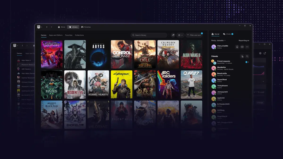 Epic Games Store redesign