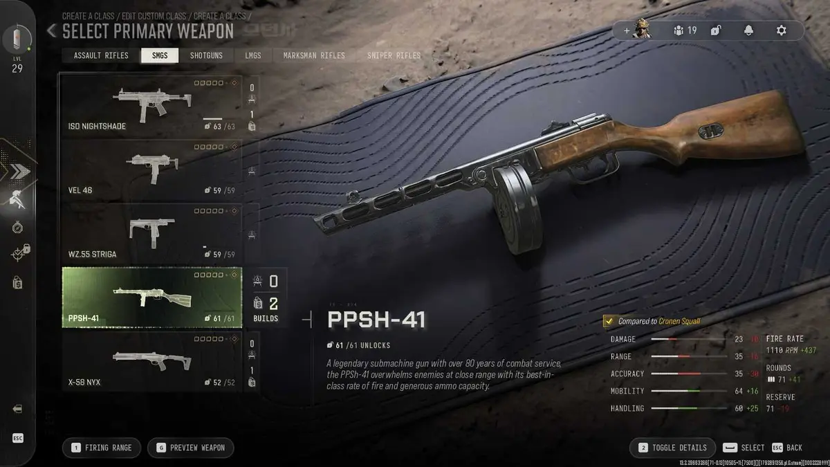 COD MW4 PPSh preview