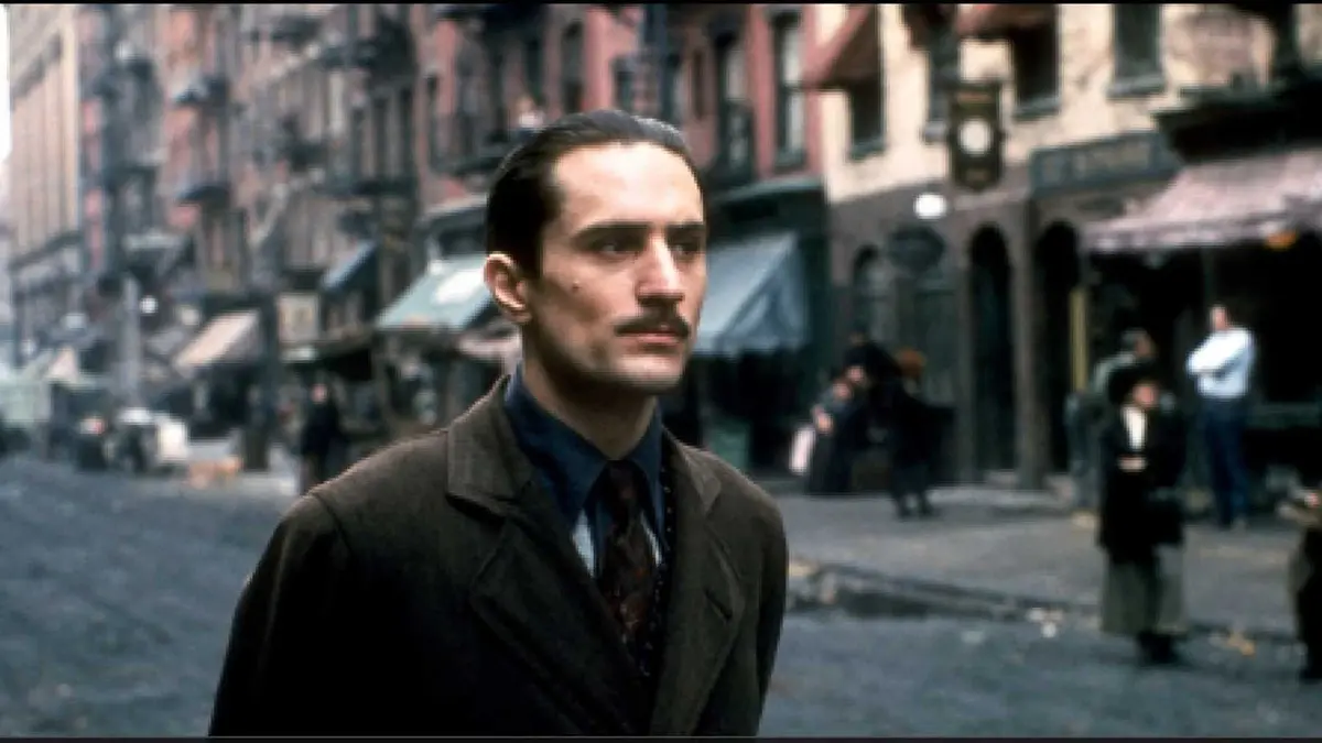 Young Vito Corleone in Godfather Part II