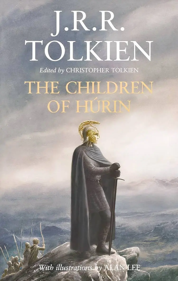Book cover art for "The Children of Hurin"