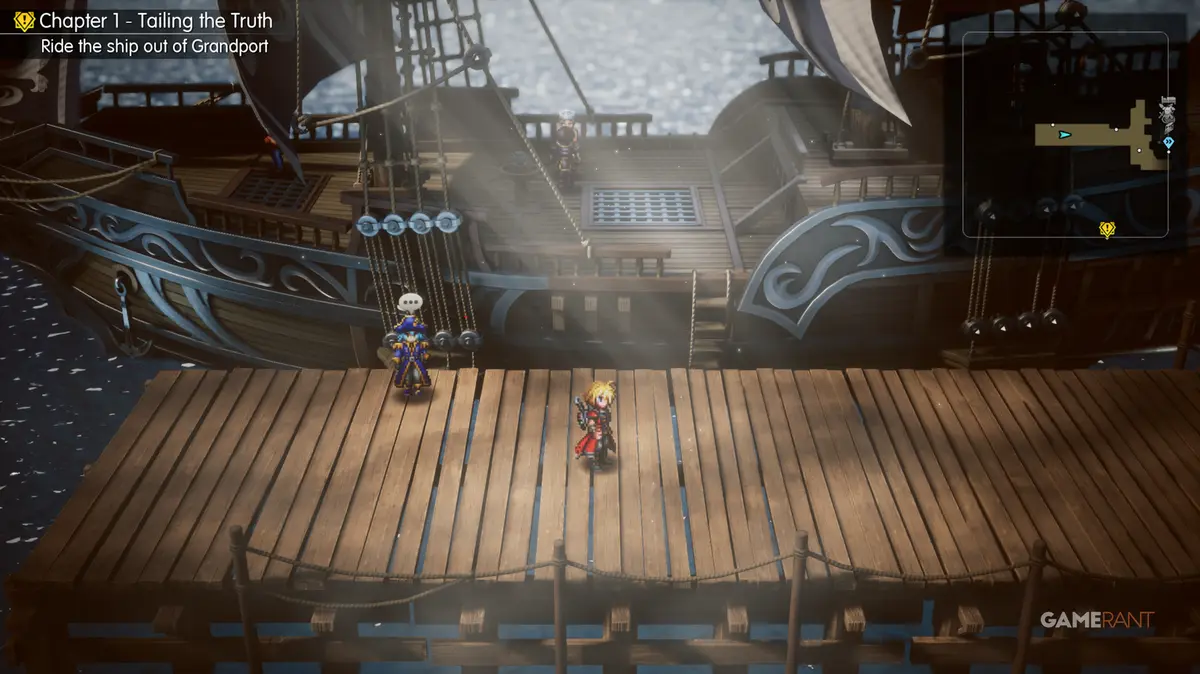 Rear Support, Ahoy! sub quest location