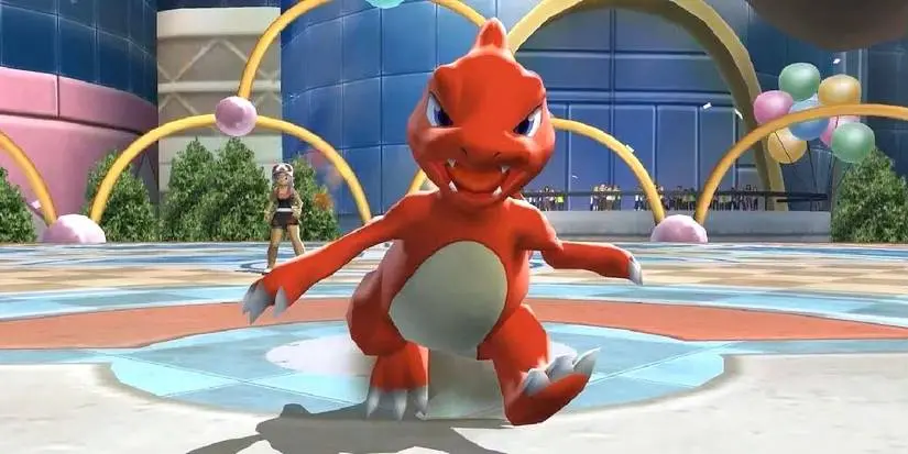 Charmeleon walking towards the camera in 'Pokemon Battle Revolution'