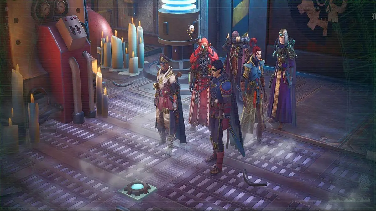 Warhammer 40,000: Rogue Trader cast of classes video game