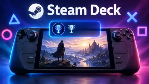 Steam Deck: уведомления о достижениях в стиле PlayStation