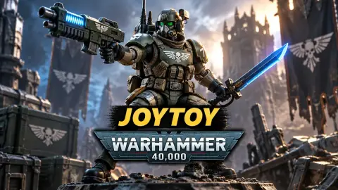 JoyToy показала распаковку касркина из Warhammer 40,000