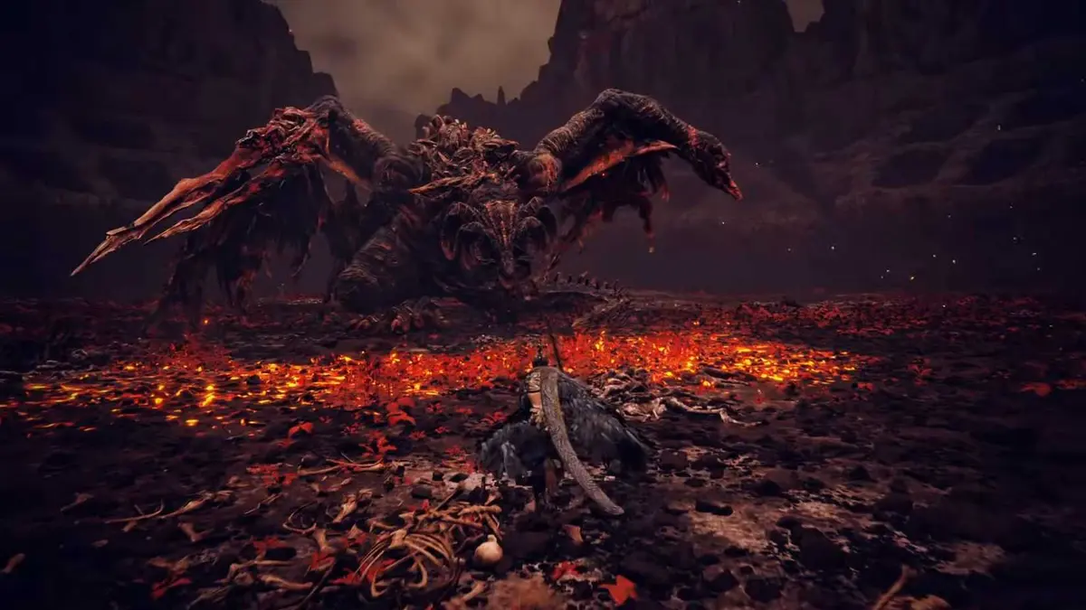 Elden Ring Regions Bayle Boss Fight