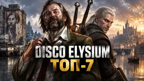 Disco Elysium возглавила топ-7 лучших RPG с открытым миром