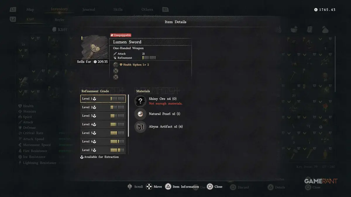 How to Upgrade the Lumen Sword in Crimson Desert