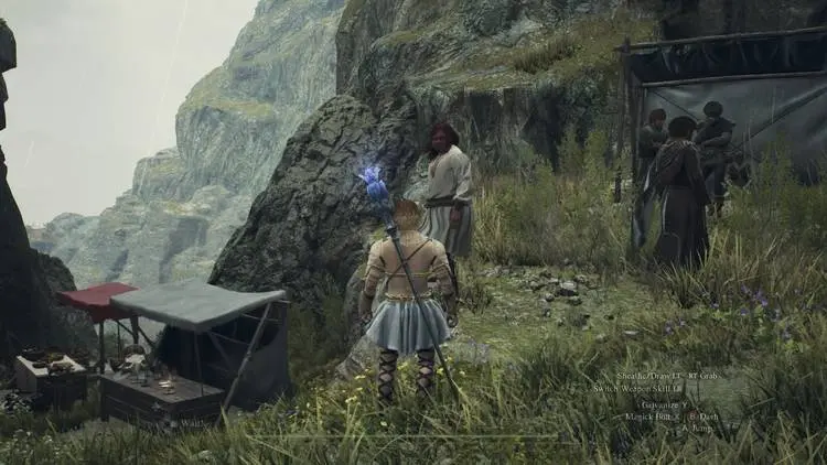 Arisen standing next to Vergil - Dragon's Dogma 2